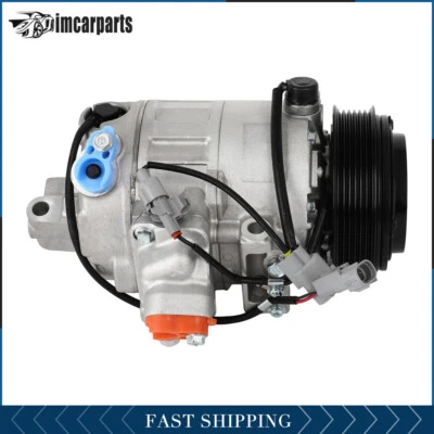 AC A/C Compressor Fits Lexus LS430 4.3L 2001 2002 2003 7SBU16C New - Image 1 of 4