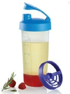 Tupperware Quick Shake Container Blue NEW - Picture 1 of 1