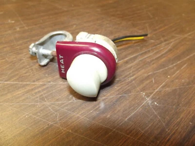 INTERRUPTOR DE CONTROLE DE AQUECEDOR DE CAMINHÃO CARRO VINTAGE Iluminado Ford MoPar Chevy Rat Rod - Imagem 1 de 3