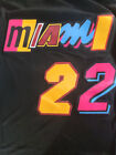 Swingman Stitched Heat Jersey #22 Jimmy Butler Color Black Size S,M,L,2Xl *New*