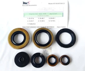 Kit de sellado de aceite para Kawasaki KE100 1976-1977 G7 KH100 '76-'77 KH110 7 piezas nuevo - Imagen 1 de 5