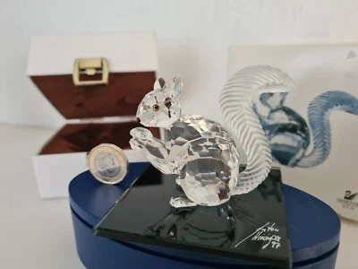 SWAROVSKI SCS 1997 '10TH ANNIVERSARY SQUIRREL' - image 1 of 4