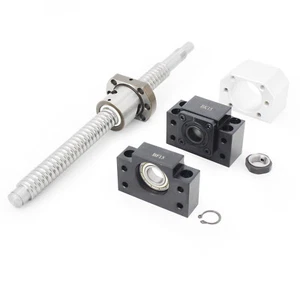 RM1605/SFU1605-800mm Ballscrew end machined&BKBF12&Nut&Nut housing f/ CNC Router - Picture 1 of 11