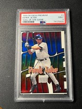 1999 Skybox Premium Derek Jeter Soul of the Game #4 PSA 9