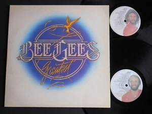 BEE GEES Greatest 12" Vinyl LP Double Album 1985 RSO RSDX 001 Tri-fold Sleeve - Imagen 1 de 19