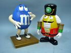 Lot Of 2 M&M's Candy Dispensers By Mars, Inc. - Nutcraker & Yellow