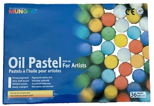 Pasteles al óleo Mungvo MOP-36 36 colores 5 de los colores están ligeramente usados - Imagen 1 de 5