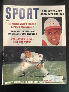 Sport Magazine - July 1959 Issue w/ Jimmy Piersall Cleveland Indians Cover - Picture 1 of 3