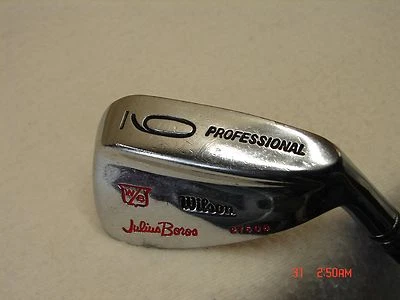 *Wilson Professional Julius Boros Signature para diestros para hombre #9 hierro # 27508 Foto 1 de 4