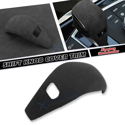 Alcantara Suede Leather Gear Shift Knob Cover Trim For BMW G20 G21 G28 2019-up - Image 1 of 4