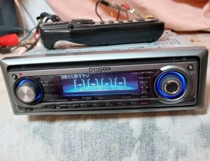 kdc-mp735u kenwood Usb 3 Pairs Rca Security Remote Control (For Parts) - Picture 1 of 8