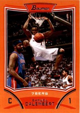 2008-09 Bowman Orange #96 SAMUEL DALEMBERT  /299 Philadelphia 76ers 