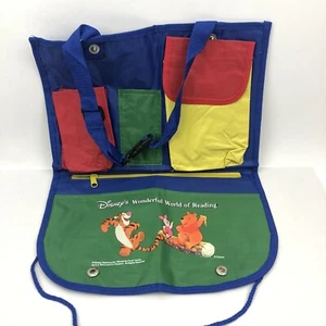 Disney's Wonderful World of Reading Winnie the Pooh Hanging Organizer Art Apron - Picture 1 of 4