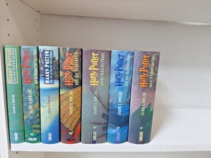 Harry Potter Band 1-7 Büchersammlung komplett gebunden in deutsch guter Zustand - Bild 1 von 5