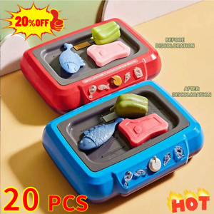 Kids Pretend Play Gourmet Cooking Box Water Fryer, Simulation Cooking Toy Sets