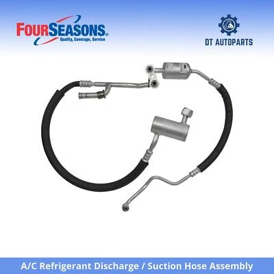 Conjunto de manguera de succión/descarga de refrigerante aire acondicionado GMC Safari 1996-2005 4 estaciones Foto 1 de 4