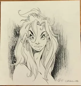 ex libris Crisse : grand format - signé - - Imagen 1 de 1