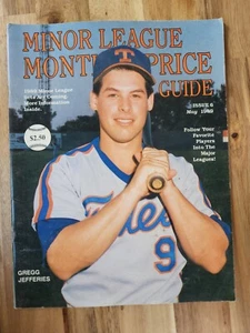 Beckett Minor League Monthly Price Guide May 1989 Gregg Jefferies - Picture 1 of 6