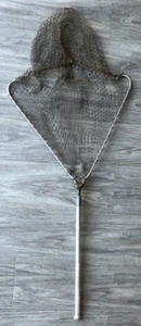 Trout Folding Fishing Landing Net; stamped 'M' Made in Great Britain - Picture 1 of 15