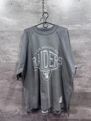 Vintage 90's Los Angeles Raiders NFL 1994 Vintage Men's Sweatshirt Short Sleeve - Image 1 of 4