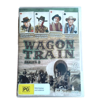 Wagon Train DVD Season 3 1960 TV Series 10-Disc Set R4 Umbrella Entertainment VG - image 1 of 4