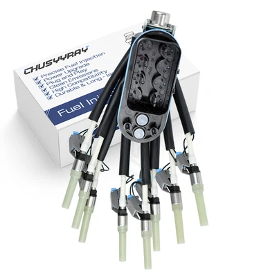 Juego de inyectores de combustible para Chevrolet C2500 Suburban V8 1996-1999 5,7 L FJ504 93441235 Foto 1 de 4