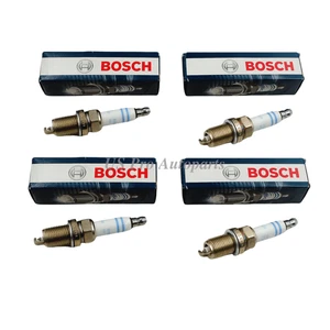 06H905611 4 pcs OEM BOSCH Spark Plugs fits AUDI Q5 A4 VW Jetta GTi 1.8T 2.0T - Picture 1 of 6