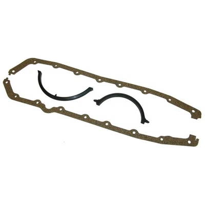 Oil Pan Gasket Kit Set Cork Rubber Kit All V8 1964-87 Oldsmobile Cutlass 442 Foto 1 de 4