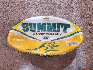 NEW Summit Classic Wallaby Rugby Ball Size 5 Wallabies Australia National - Picture 1 of 3