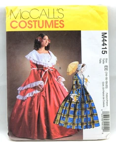 McCall's Pattern 4415 Civil War Costume - UNCUT - Misses Szs 14-20 - Picture 1 of 2