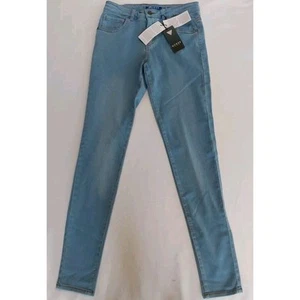 New GUESS Girls Blue Denim Jeggings Size 16 Light Medium Wash - Picture 1 of 5
