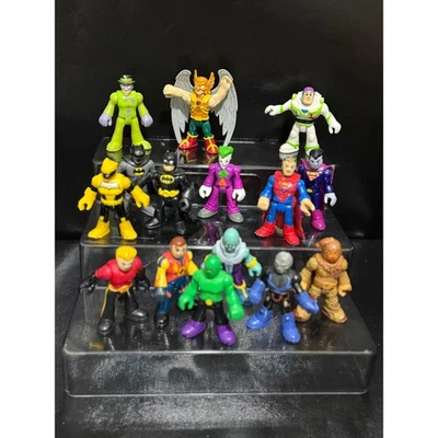 费舍尔·普莱斯 Imaginext DC 漫画超级朋友套装玩偶和车辆 — 第 1/4 张图片