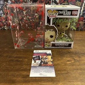 Brand New - Funko Pop! Leatherface #1150 Autographed By R.A MIHAILOFF W JSA Cert - Picture 1 of 9