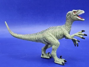 2022 NKOK #3331 Green VELOCIRAPTOR 6.5" Dinosaur Dino Figure LOOSE Used - Picture 1 of 9
