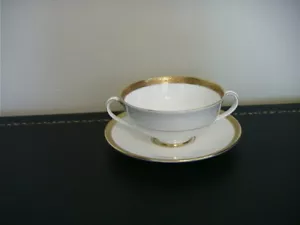 Royal Doulton - Royal Gold - Tazón de sopa manipulado/soporte - Imagen 1 de 1