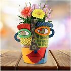 Picasso Brutalist Abstract Beauty Face Flower Pot Ornaments Courtyard Outdoor