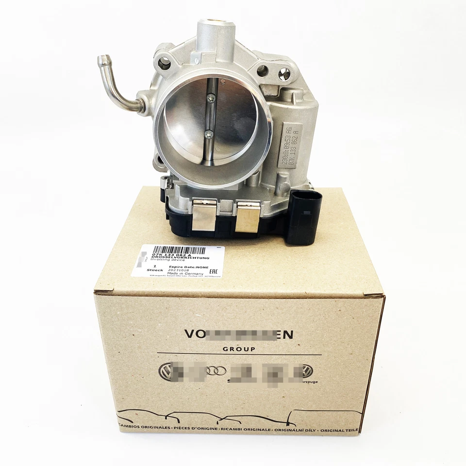 NEW Throttle Body W/TPS For 2008-14 VW Jetta Beetle Golf Passat 2.5L 07K133062A - Imagem 1 de 4