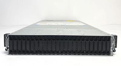 Dell C6400 w/4x C6420 Server 8x Silver 4110 32-Core 128GB RAM 2U - Image 1 of 4