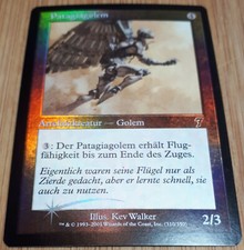 Patagiagolem (patagia Golem) 310 Uncommon Foil - 7. Edition - 2001-de-MINT