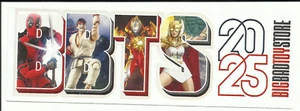 Big Bad Toy Store BBTS 2025 sticker 2" x 6" - Picture 1 of 1