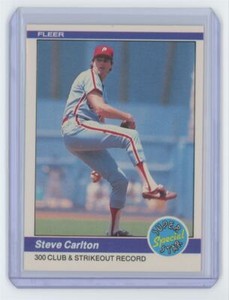 1984 Fleer Steve Carlton . Philadelphia Phillies #642