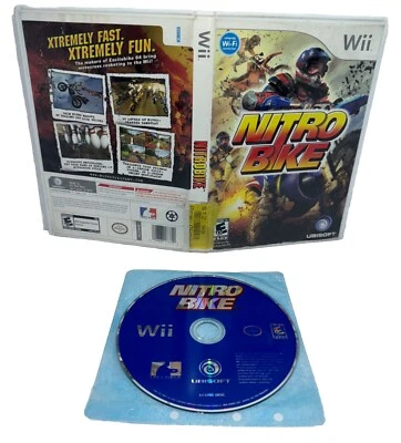 NitroBike Nintendo Wii Wii U Comes w/ Case Tested & Works - Image 1 of 4