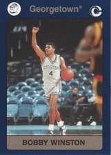 1991 Collegiate Collection Georgetown Hoyas #22 Bobby Winston