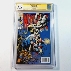 Quiosco Roy Thomas de Marvel Comics "Wolverine" #81 CGC 7,5 WP Signature Series - Imagen 1 de 3