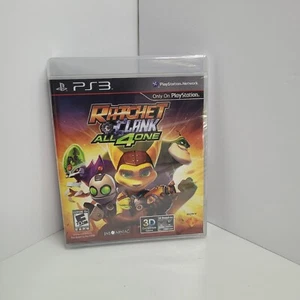 Ratchet & Clank: All 4 One Sony PS3, 2011 nuevo sellado de fábrica edades 10+ - Imagen 1 de 4