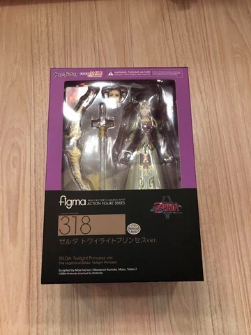 Figure figma The Legend of Zelda Twilight Princess ver. 318 Good Smile from JP Cover