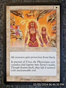 Absolute Grace - Urzas Saga - Magic The Gathering NM/M (Never Played)(DS3D1D3) - Bild 1 von 4
