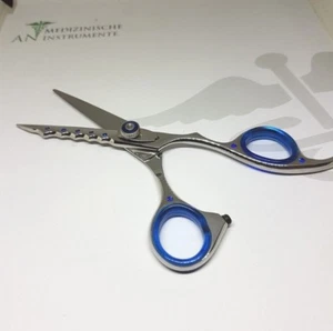 Barber shear Razor Edge Finger Rest Adjustable Screw ca 15 cm Friseur Schere CE - Picture 1 of 5