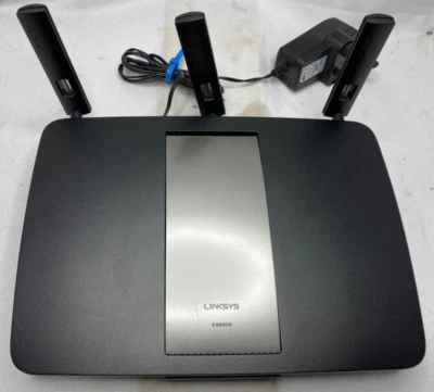 Linksys AC1900 Wi-Fi Wireless Dual Band Router with Gigabit and USB 3.0 EA6900 - Image 1 of 2