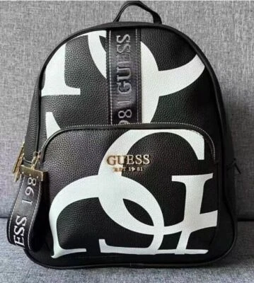 New Guess Womens Fashion Casual Large Capacity Backpack Backpack Handbag*-* - Image 1 of 4